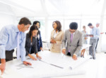 Group of Architects Working on a New Project